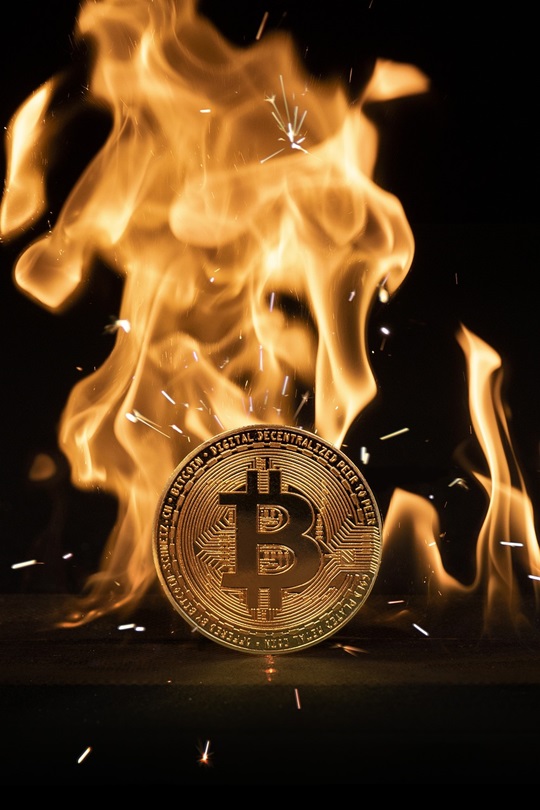 Il valore dei BitCoin che va in fumo...